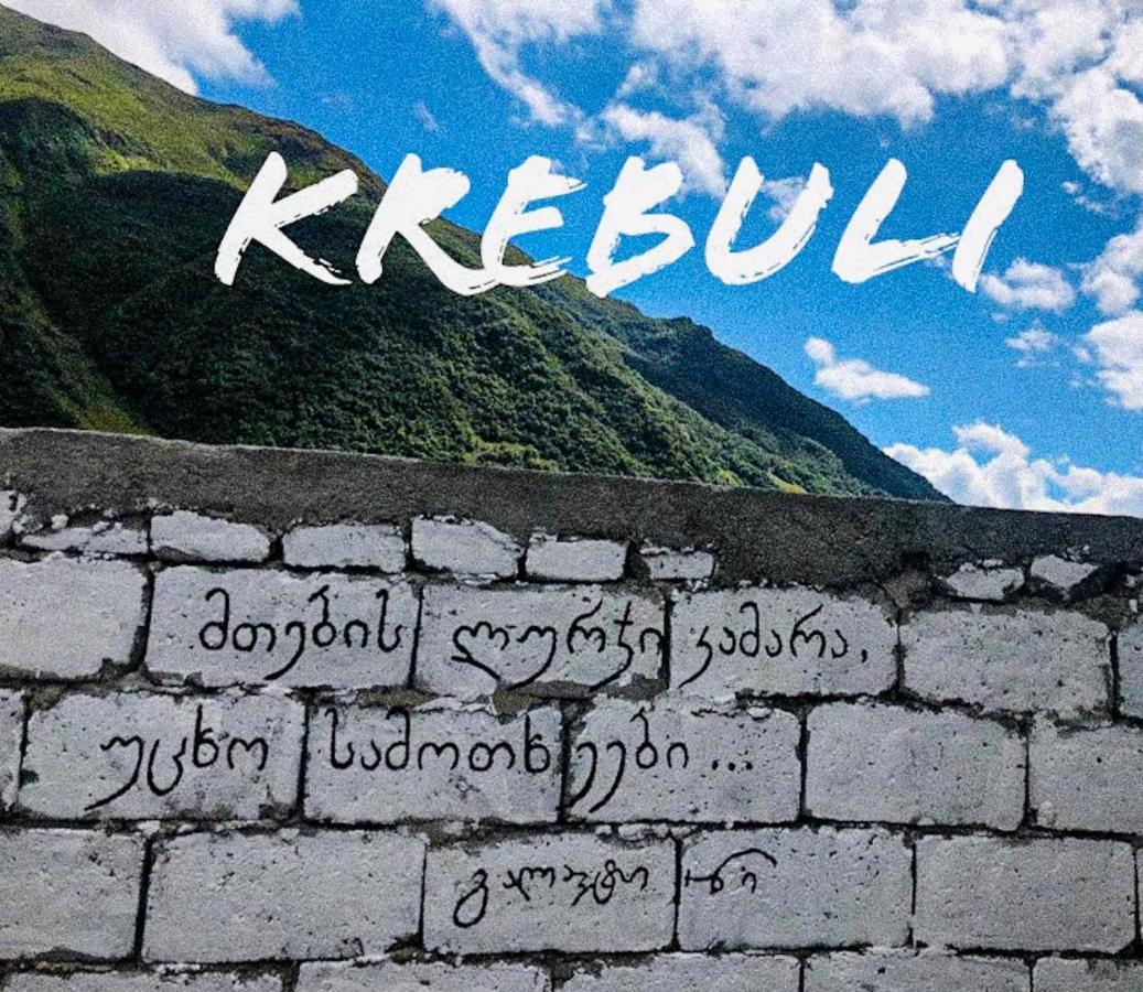 فندق Krebuli كازباجي المظهر الخارجي الصورة